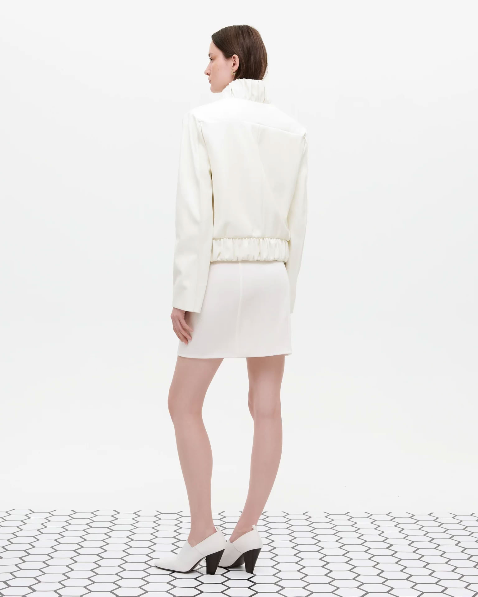 SQUARE BOMBER IVORY