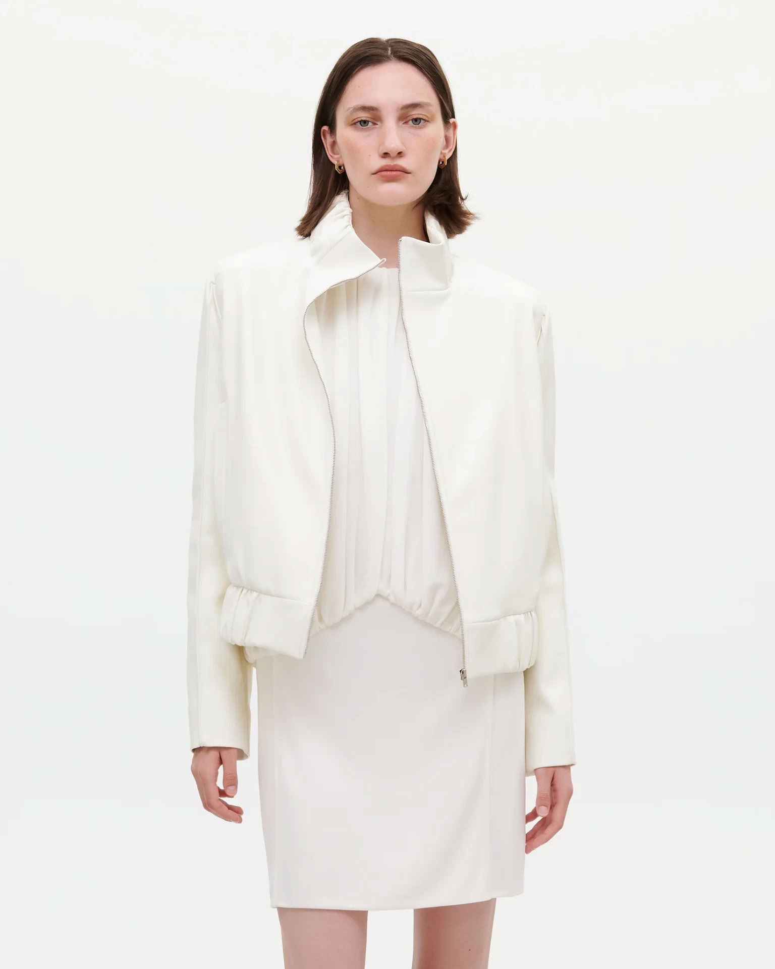 SQUARE BOMBER IVORY