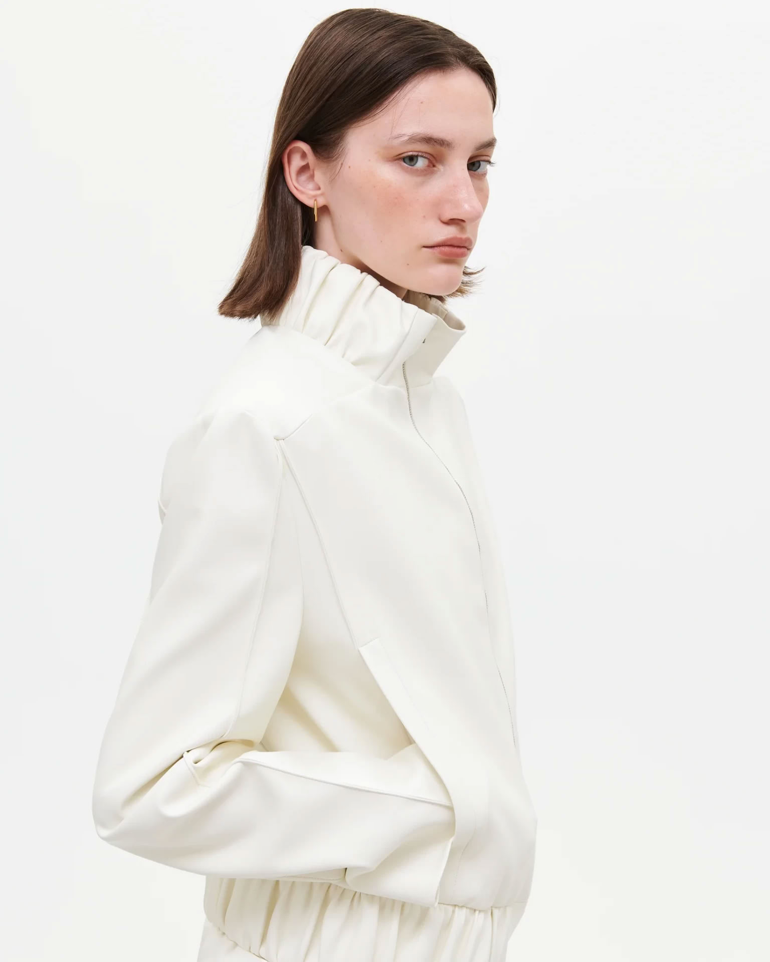 SQUARE BOMBER IVORY