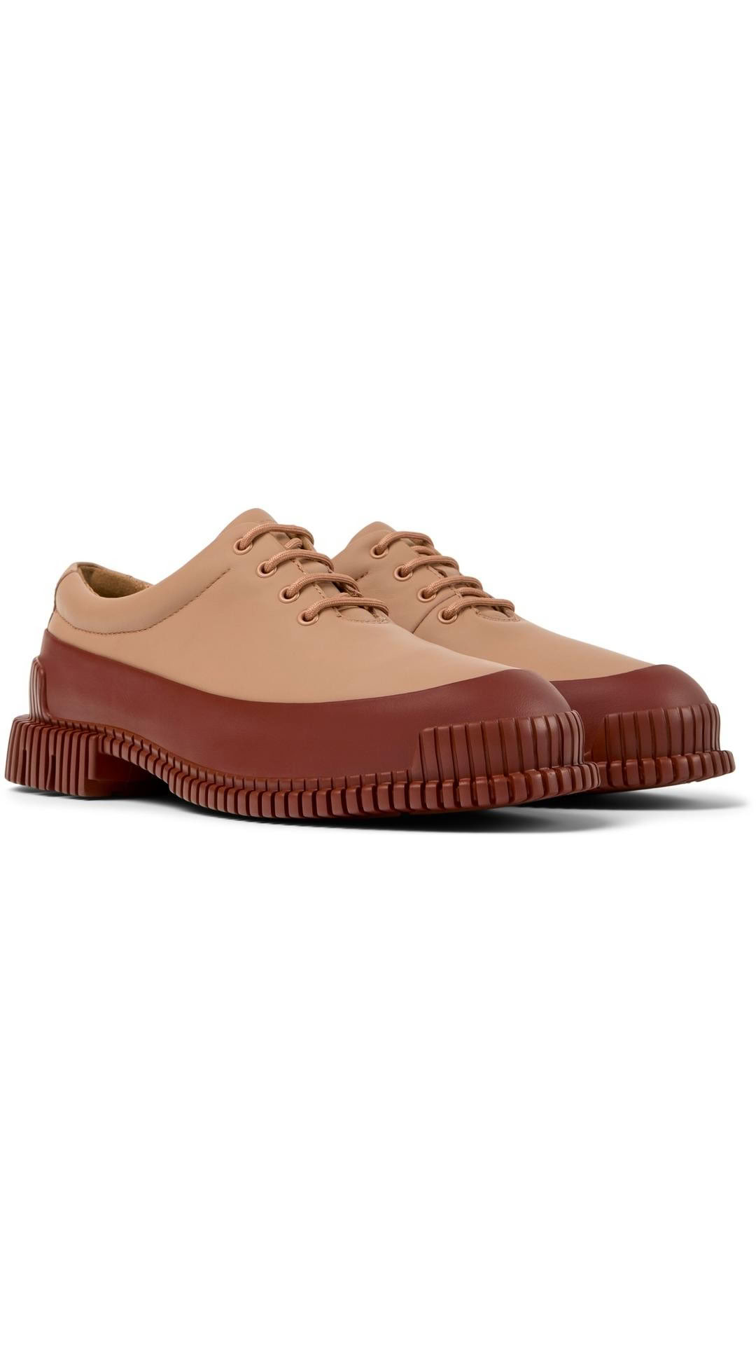 WOMEN'S PIX BROWN LEATHER SHOES 