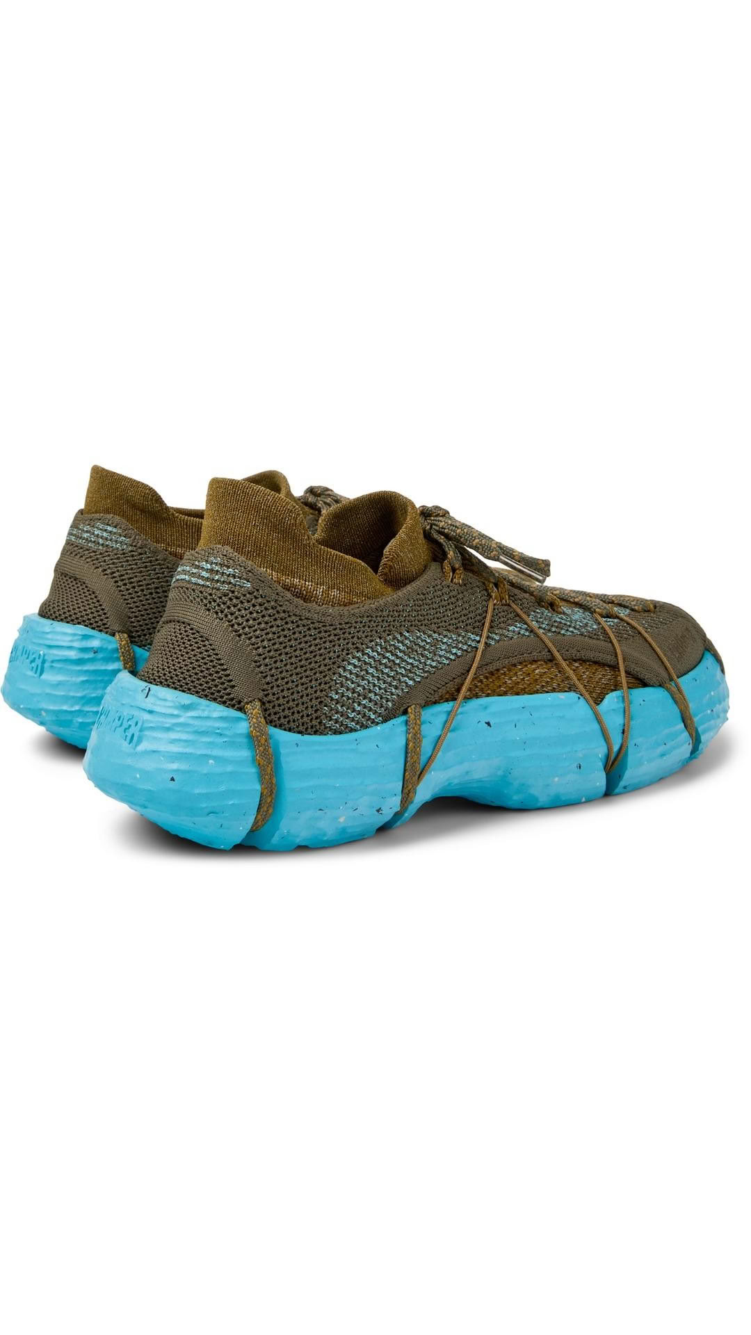 WOMEN'S ROKU MULTICOLOR SNEAKERS IN GREEN/BLUE