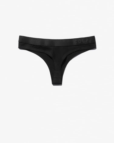 W - 3X THONG BLACK