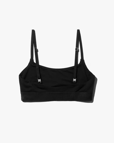 W-SCOOP BRALETTE BLACK