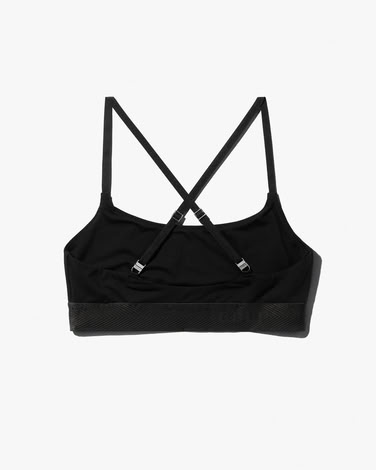 W-SCOOP BRALETTE BLACK