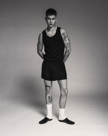 M - 3X BOXER SHORTS SLIM SkyBlue/Black/White