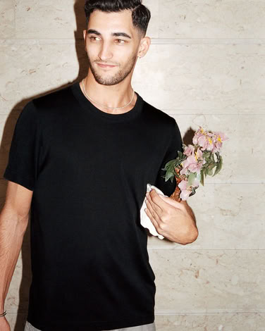 M - Heavyweight T-Shirt BLACK