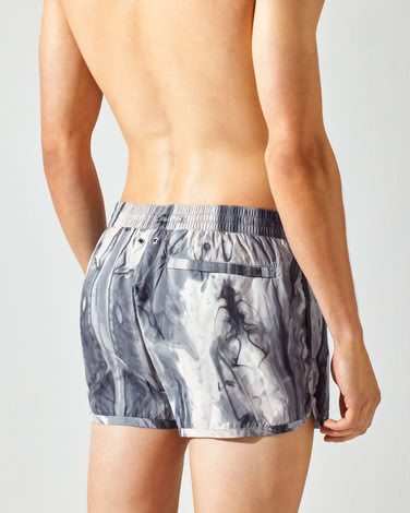 MS - Grey Swim P-NYLON Shorts