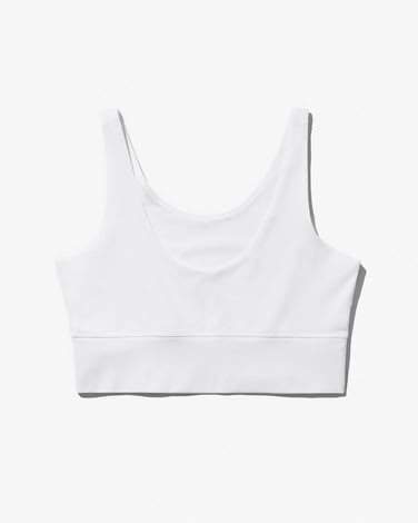 W - Crop Top WHITE