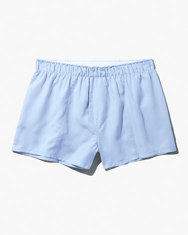 W - WOVEN Boxer Shorts SKY BLUE