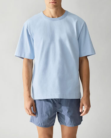 M - HW T-Shirt COTTON SKY BLUE