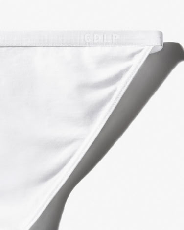 W - 3X  W-TANGA BRIEF IN WHITE