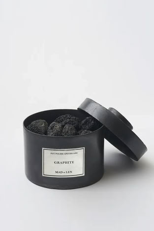 POT POURRI APOTHICAIRE GRAND LAVA ROCK (GRAPHITE)