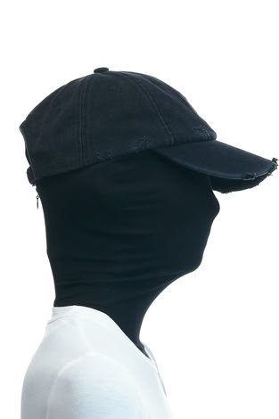 BASEBALL CAP “FREESTYLE DOODLE” IN BLACK