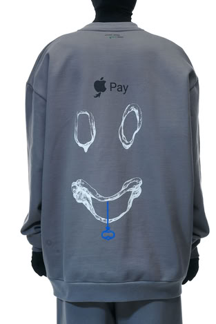 SWEATSHIRT “HEARTBREAKER” IN GREY