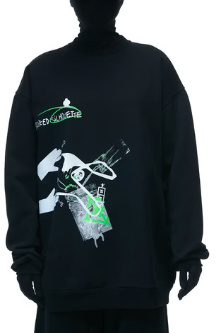 SWEATSHIRT “OVERSIZED SILHOUETTE”