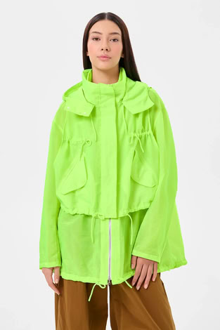 LIGHT EMBER COAT NEON YELLOW 