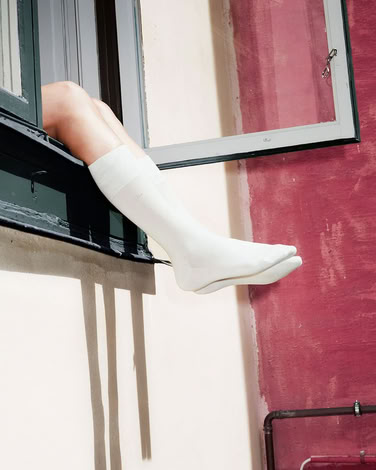 COTTON SOCKS WHITE