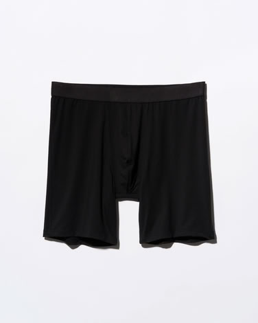 M - BOXER BRIEF LONG IN BLACK