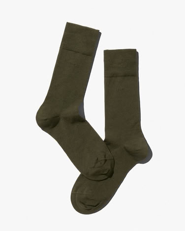 COTTON SOCKS OLIVE GREEN