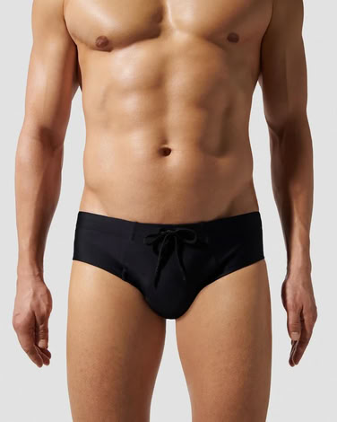 M - SWIM BRIEF IN BLACK 