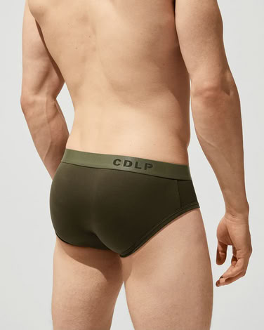 W-Y-BRIEFS OLIVE GREEN