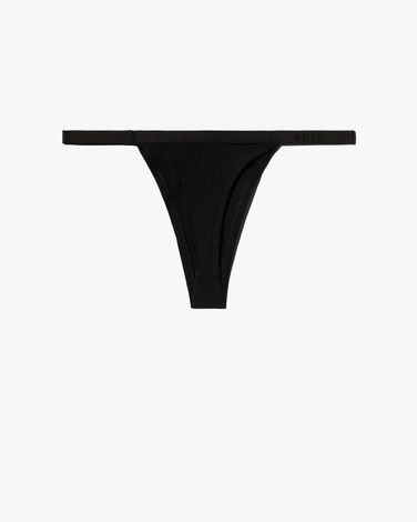 3 X STRING THONG BLACK