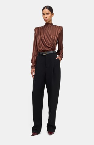 POPPINS BODYSUIT IN BROWN