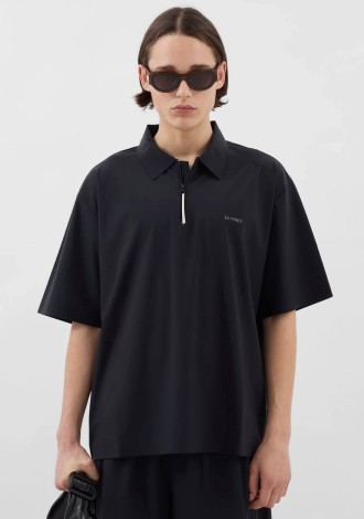 SHORTSLEEVE POLO BLACK