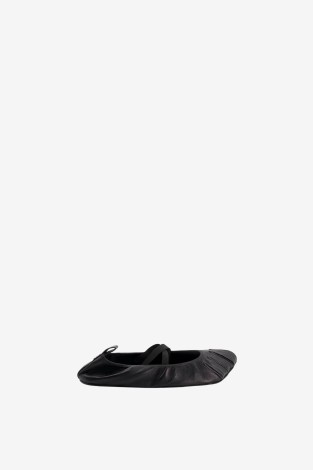 SOFT 5T BALLERINAS IN BLACK