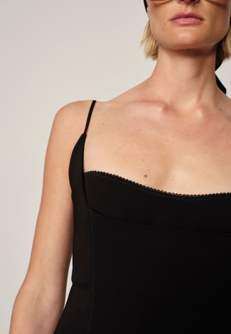 ROSELINI DRESS IN BLACK