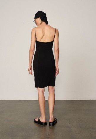 ROSELINI DRESS IN BLACK