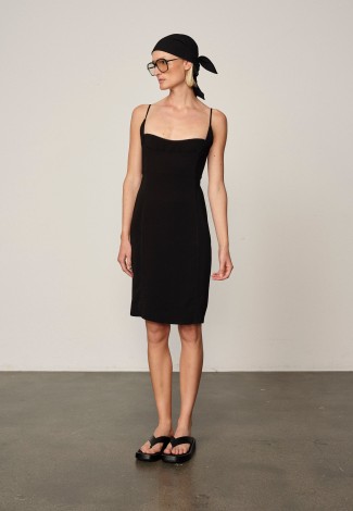 ROSELINI DRESS IN BLACK