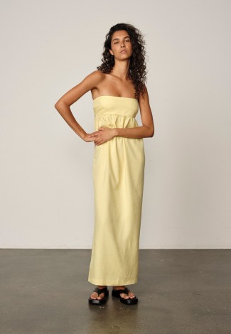 DIAZ DRESS IN CITRINE