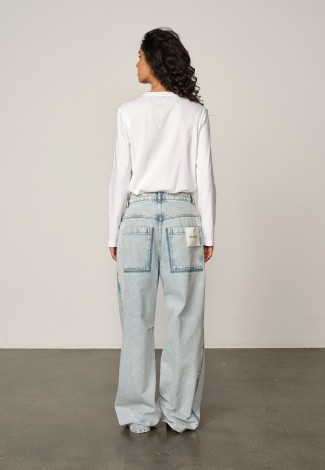 ESME JEANS IN INDIGO CONTRAST