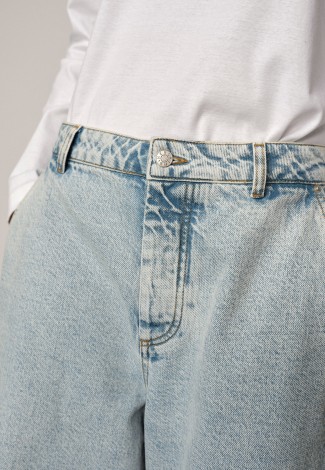 ESME JEANS IN INDIGO CONTRAST