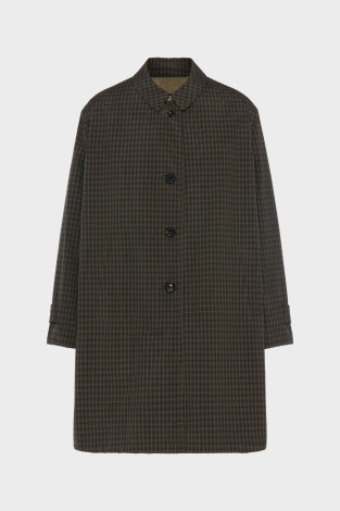 COAT IN IRIDESCENT TAFFETA