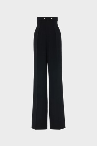 PANTS BLACK WOOL