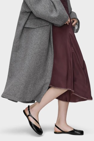 TABI FLAT SLING BLACK 