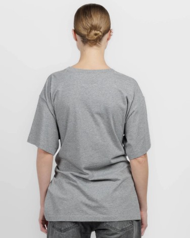 T-SHIRT LIGHT GREY MELANGE