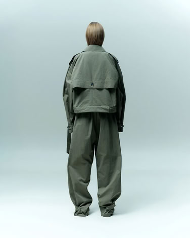 KHAKI BAGGY PANTS
