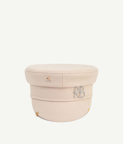 BAKER BOY CAP IN BEIGE