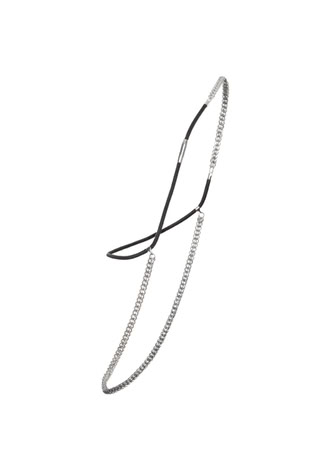 HARNESS TWO IN BLACK AND SILVER