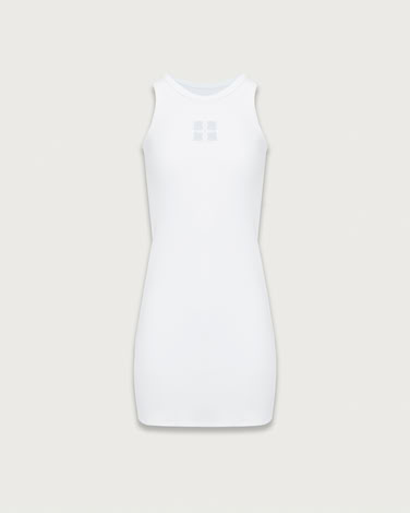 BB White DRESS MONOGRAM
