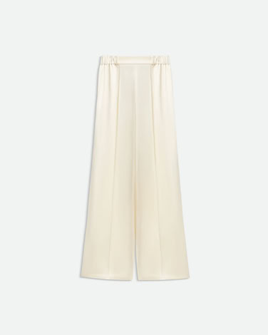 BRA CLOSURE TROUSERS IN CREME BRULEE