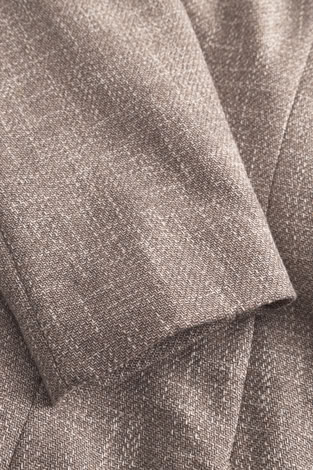 CALLIE STRUCTURE WOOL BLEND CINNAMON MELANGE