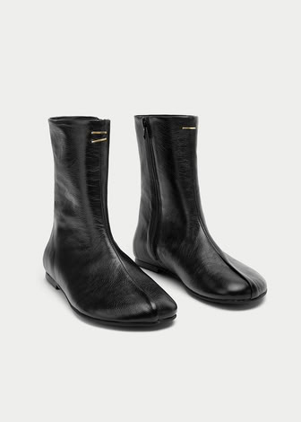 CLIP BOOTS BLACK