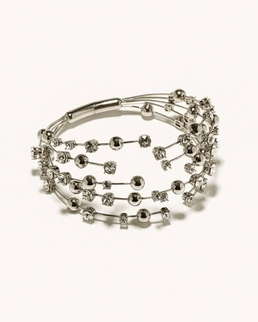 CONSTELLATION COLLIER IN SILVER