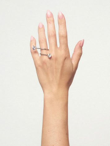 CONSTELLATION MEDIUM RING IN SILVER