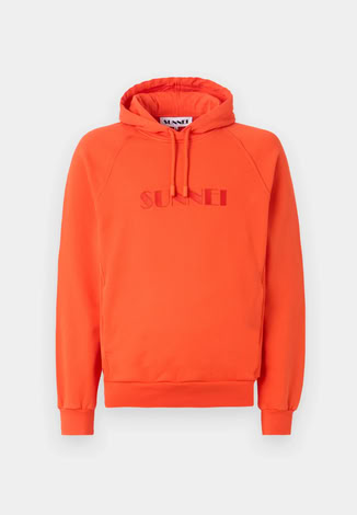 DOUBLE HOODIE BRIGHT ORANGE