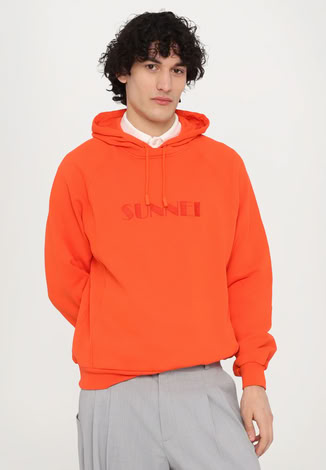 DOUBLE HOODIE BRIGHT ORANGE